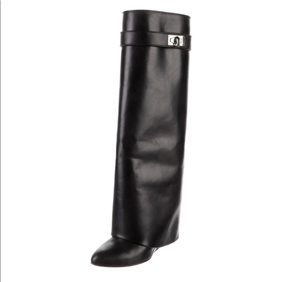 Givenchy Leather Knee-High Boots - Picture 2 of 13